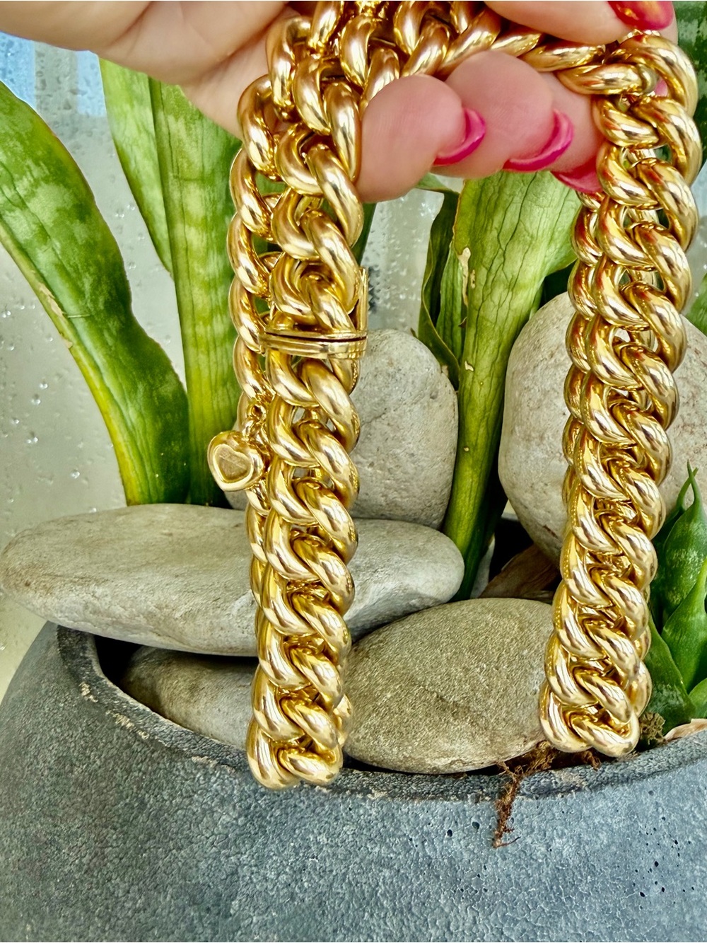 18k gold Chopard necklace - Picture 7 of 12